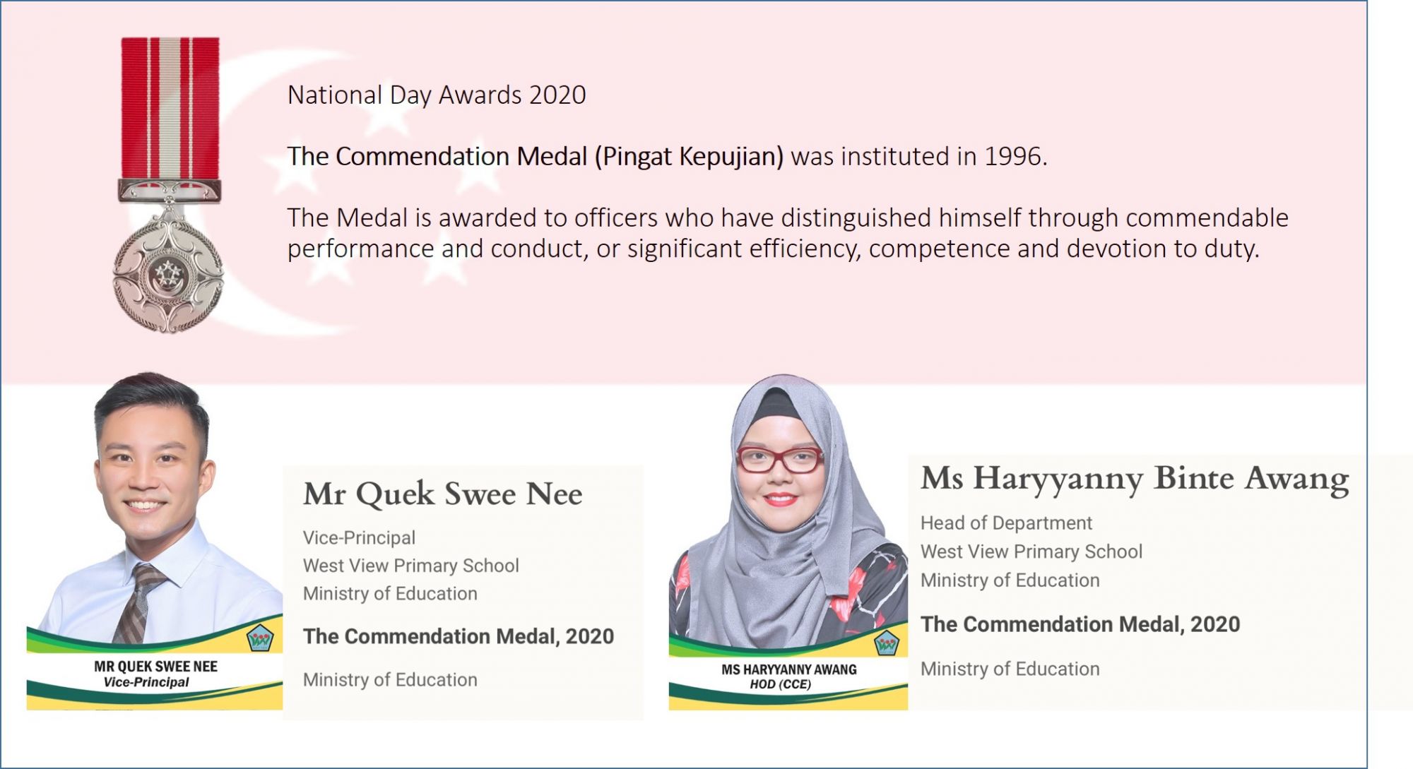 2020 National Day Awards