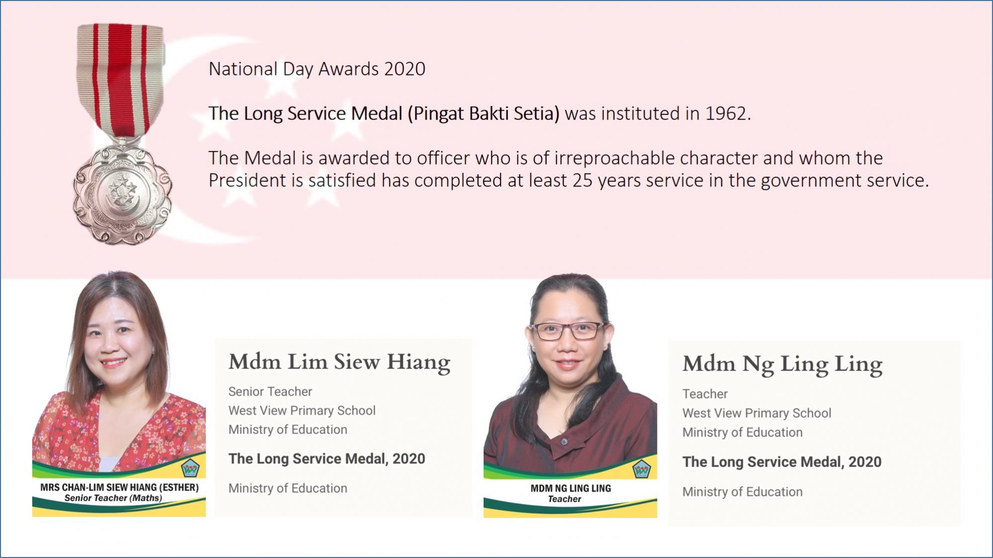 2020 National Day Awards